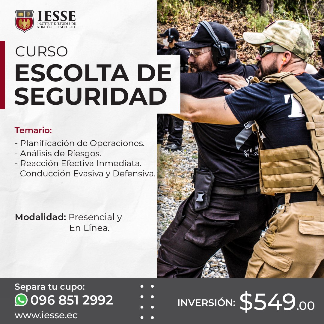 IESSE | Academseg Cia. Ltda. tweet media