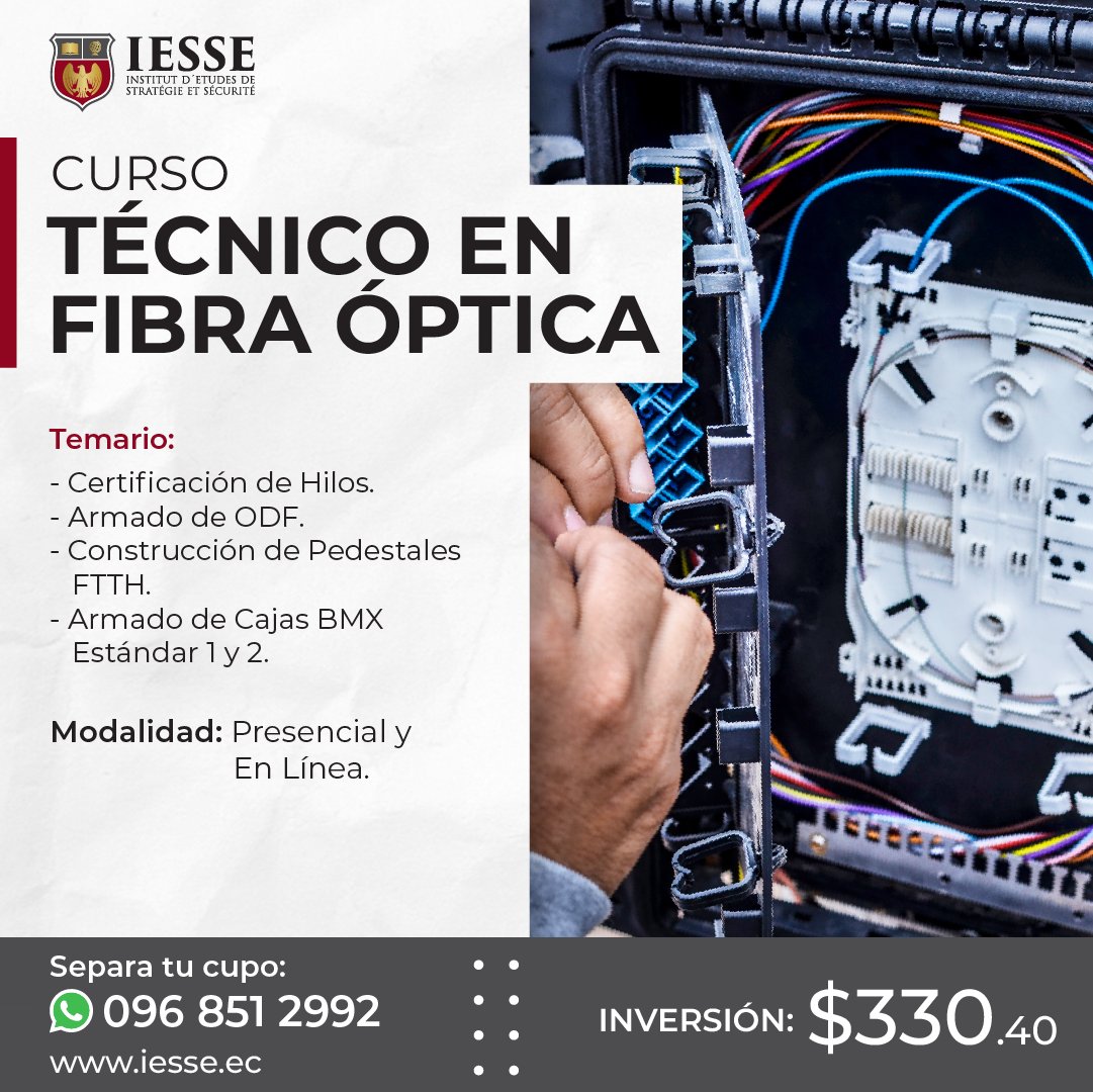 IESSE | Academseg Cia. Ltda. tweet media