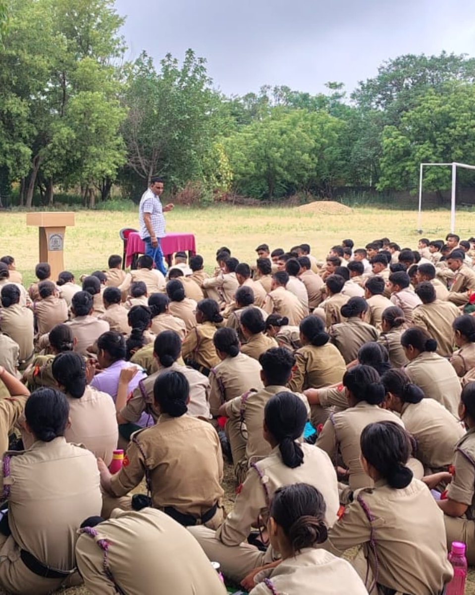 CyberCrimeRTK's tweet photo. Cyber Awareness Program at NCC Camp Rohtak https://t.co/FwWvbMEseY
