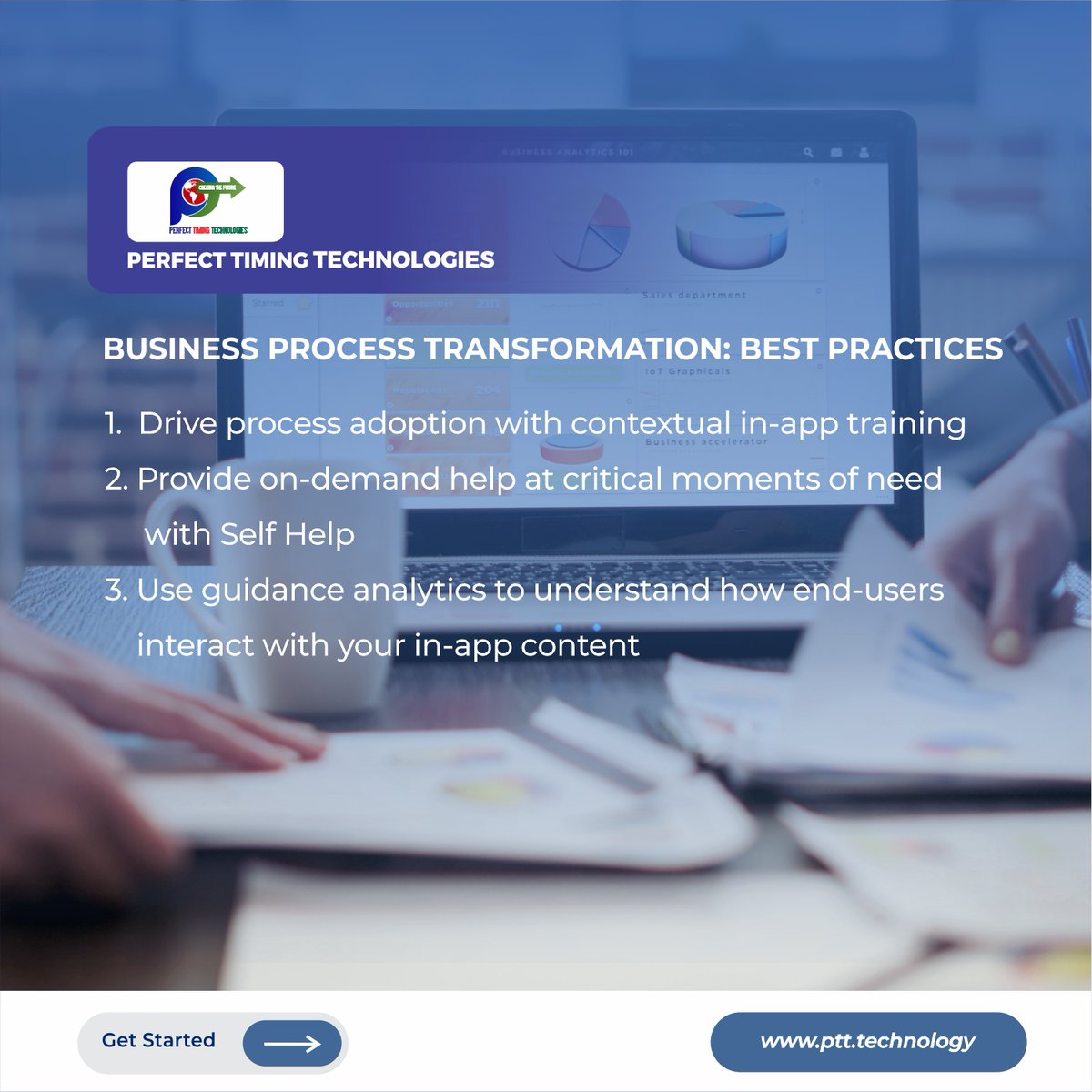 pttglobal's tweet image. Business Process Transformation: Best Practices

Read here: whatfix.com/blog/business-…

#PerfectTimingHolding #PerfectTimingTechnologies #BusinessProcess #Transformation #BusinessStrategy #DigitalTransformation #ProcessImprovement #OperationalExcellence #ChangeManagement #Workflow