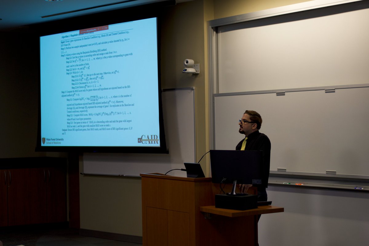 Wake Forest AI (@wakeforestai) on Twitter photo The AI-Driven Solutions in Medicine Talks have kicked off at the #2024CAIRWorkshop. The talks center on four studies conducted by researchers from <a href="/wakeforestmed/">Wake Forest University School of Medicine</a>, <a href="/advocatehealth/">Advocate Health Care</a>, and other academic institutions and healthcare organizations. The AI-Driven Solutions in Medicine Talks have kicked off at the #2024CAIRWorkshop. The talks center on four studies conducted by researchers from <a href="/wakeforestmed/">Wake Forest University School of Medicine</a>, <a href="/advocatehealth/">Advocate Health Care</a>, and other academic institutions and healthcare organizations.