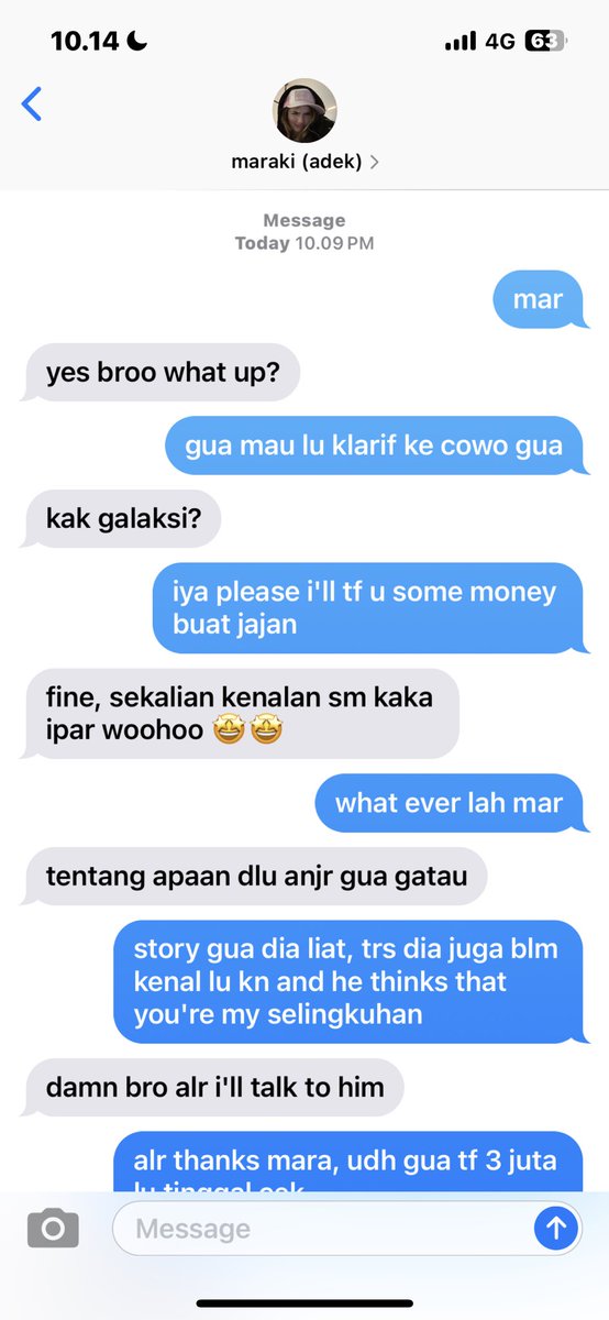 AELLOwthy's tweet photo. JaemJen ThreeTweets Au 🤩👊🏻👊🏻

– gal gua sayang sm lu so how can i cheat on someone i most adore? –

Semesta &amp; Galaksi https://t.co/02o67bXdP4