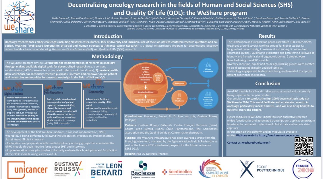 Franzoi Maria Alice (@alicefranzoi) on Twitter photo More on co-design and pilot testing at <a href="/MASCC/">Margaret Currie</a>: a webplatform to accelerate decentralized research - collection of multimodal patient-generated data, activation of communities of patients & researchers, toolkits for co-design, engagement, and equity. <a href="/WeShare_Onco/">WeShare</a> <a href="/ines_vazluis/">Ines Vaz Luis</a> More on co-design and pilot testing at <a href="/MASCC/">Margaret Currie</a>: a webplatform to accelerate decentralized research - collection of multimodal patient-generated data, activation of communities of patients & researchers, toolkits for co-design, engagement, and equity. <a href="/WeShare_Onco/">WeShare</a> <a href="/ines_vazluis/">Ines Vaz Luis</a>