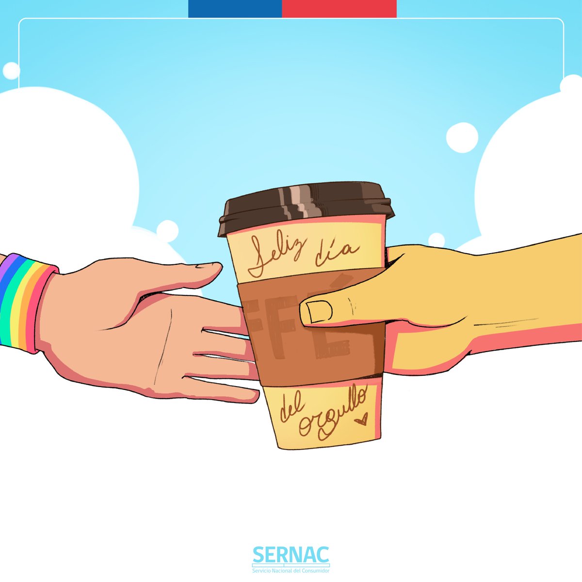 🏳️‍🌈En este #DíadelOrgullo continuamos promoviendo los derechos de las personas consumidoras, recordándote que las empresas no pueden discriminar arbitrariamente ni tampoco pueden negar injustificadamente la venta de un bien o la prestación de un servicio