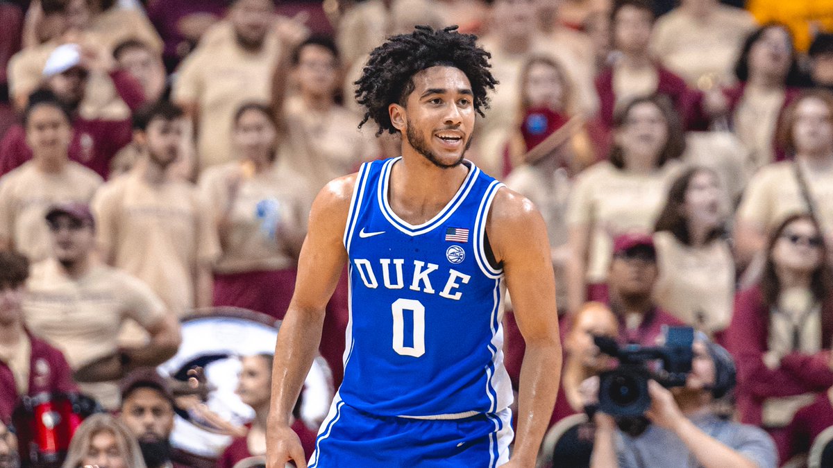 EverythingSixer's tweet photo. Recap of the 76ers' Draft Night🧵

G Jared McCain
A 6'2" athletic guard that shot 41.4% from 3 and had 3 30-point games last season, which led all NCAA Div 1 freshman. He averaged 18.0PPG, 7.1RPG, 4.0APG and 1.5SPG for Duke, and will be a solid defender/shooter in the backcourt. https://t.co/0om905EOha