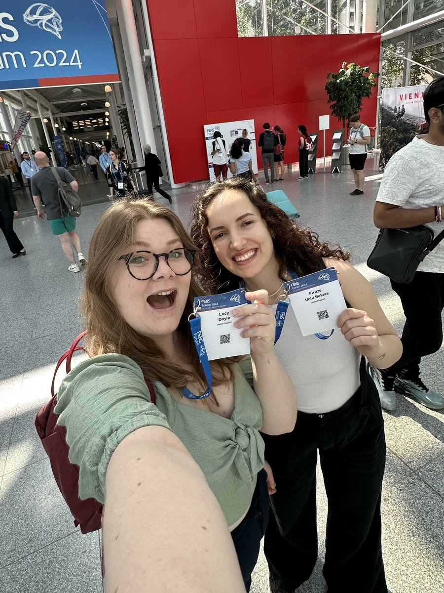 lucyatdoyle's tweet photo. if you’re at #FENS2024, the week isn’t over just yet… 

join us at our posters (160 &amp; 161) tomorrow morning to chat all things polycomb &amp; epigenetic regulation of brain development !! 🧠🧬🥂 https://t.co/r7a4RlWA63