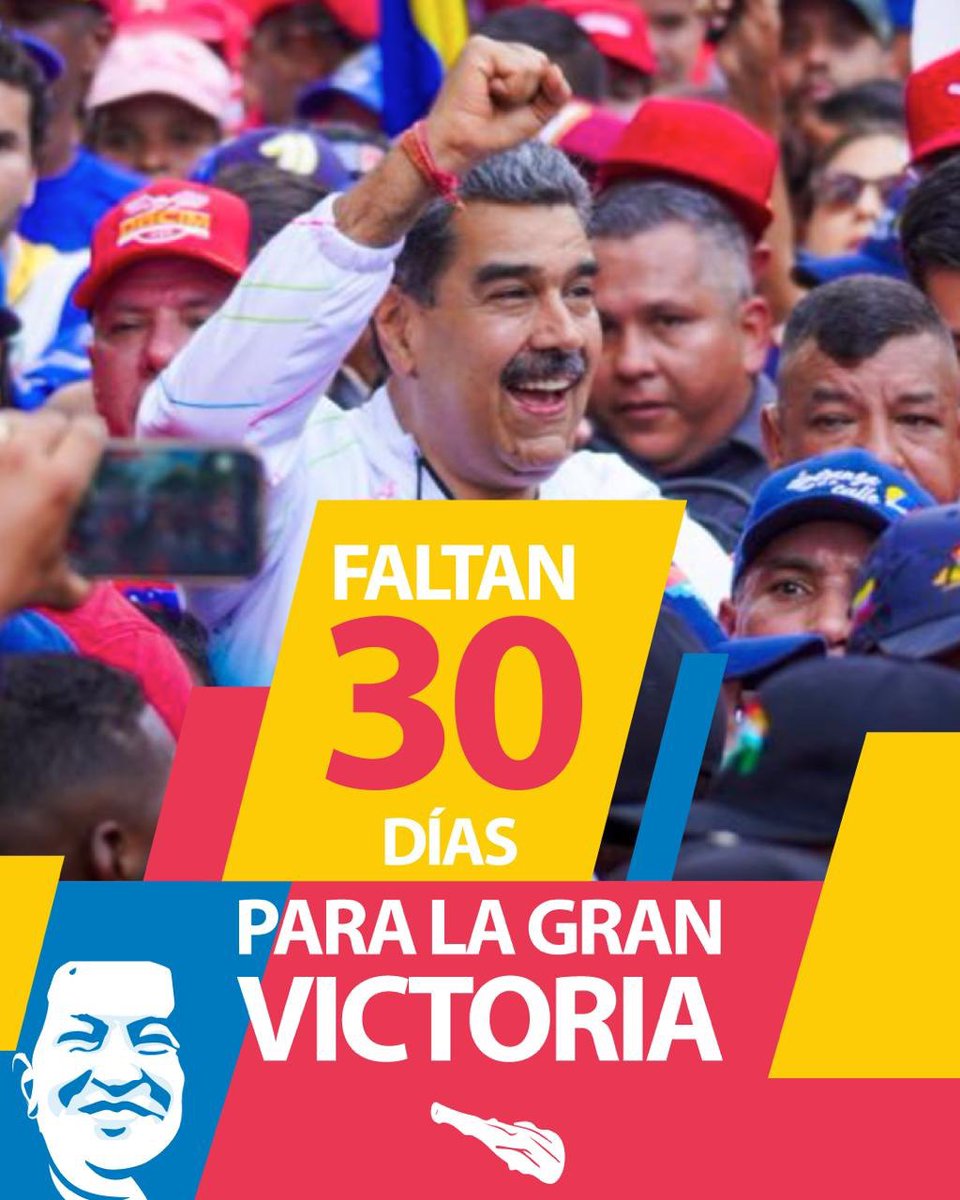 pedrodiazg59's tweet photo. A 30 dias de lograr la victoria del amor por el pueblo y de la paz en nuestro país!!! La violencia no pasará!!! https://t.co/MR75P4pd7L