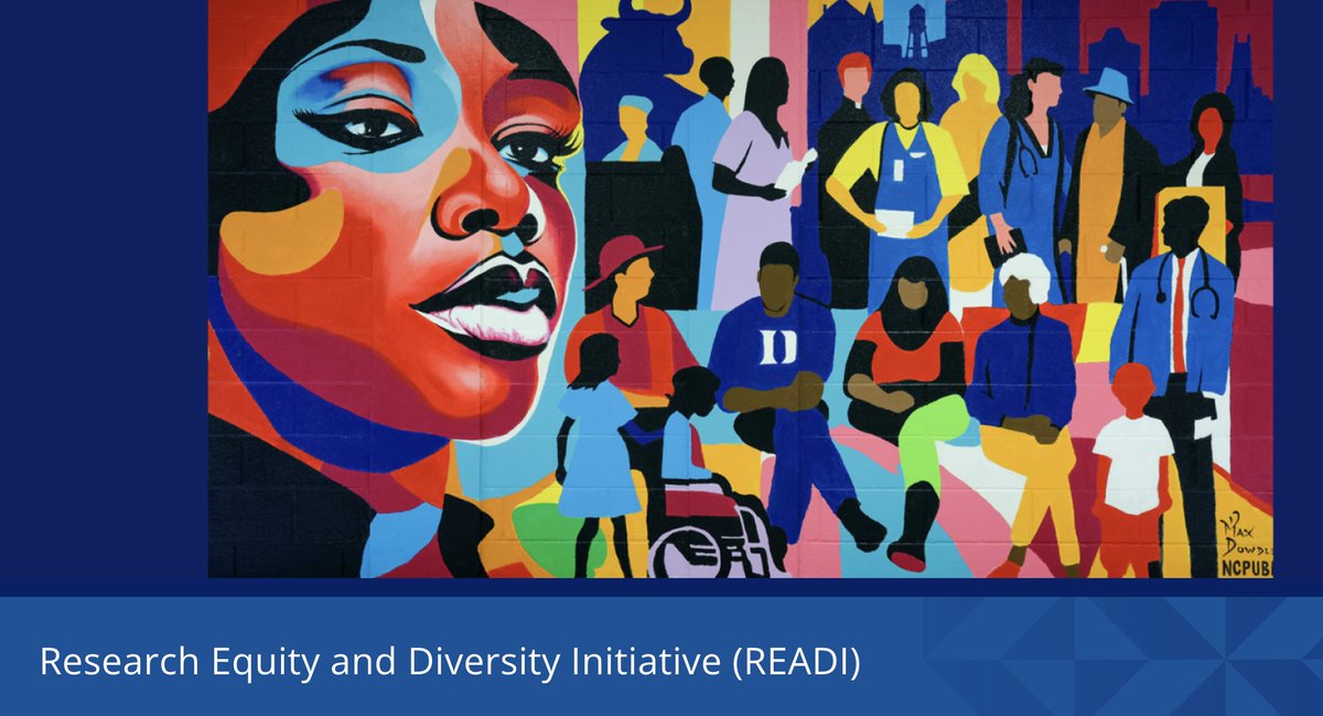 The #DukeCTSI Research Equity and Diversity Initiative (READI) worked extensively with many community members to develop, test, and refine the website. Special thanks to the READI Community Advisory Council! ctsi.duke.edu/readi