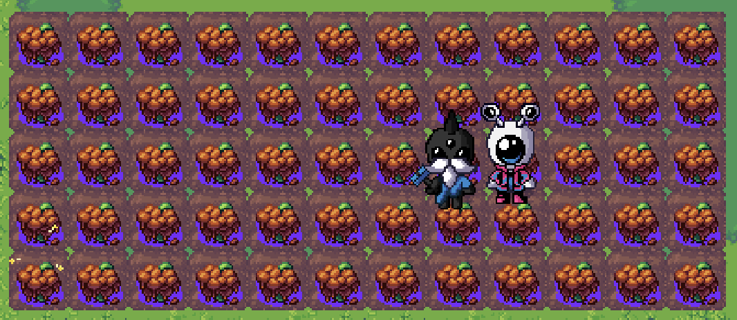 Zeeiaaaaa's tweet image. perks of playing pixels together 
I was able to ask my fiance to plant some Muckchuck for me &apos;cause my farming level is only lvl 30 hahahaha 😂
#Pixels #pixelsnft @pixels_online