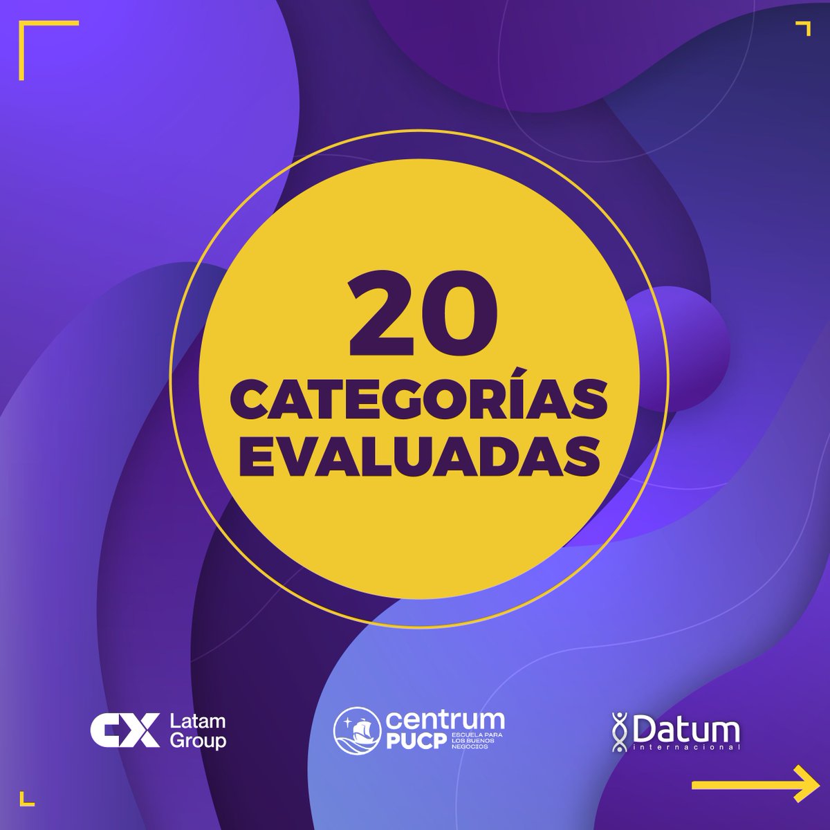 DatumPeru's tweet image. 🔴El #CXIndex elaborado por Datum, CX Latam Group y @centrumcatolica, es el índice que reconoce a las mejores empresas del Perú, basado en la experiencia que brindan a sus clientes.

¡Conoce las 20 categorías que se premiarán este 2024!
.
.
.
@gestionpe | #ExpandiendoConocimiento