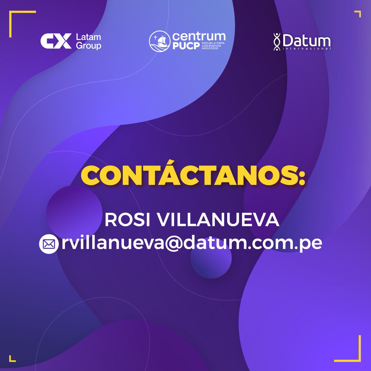 DatumPeru's tweet image. 🔴El #CXIndex elaborado por Datum, CX Latam Group y @centrumcatolica, es el índice que reconoce a las mejores empresas del Perú, basado en la experiencia que brindan a sus clientes.

¡Conoce las 20 categorías que se premiarán este 2024!
.
.
.
@gestionpe | #ExpandiendoConocimiento