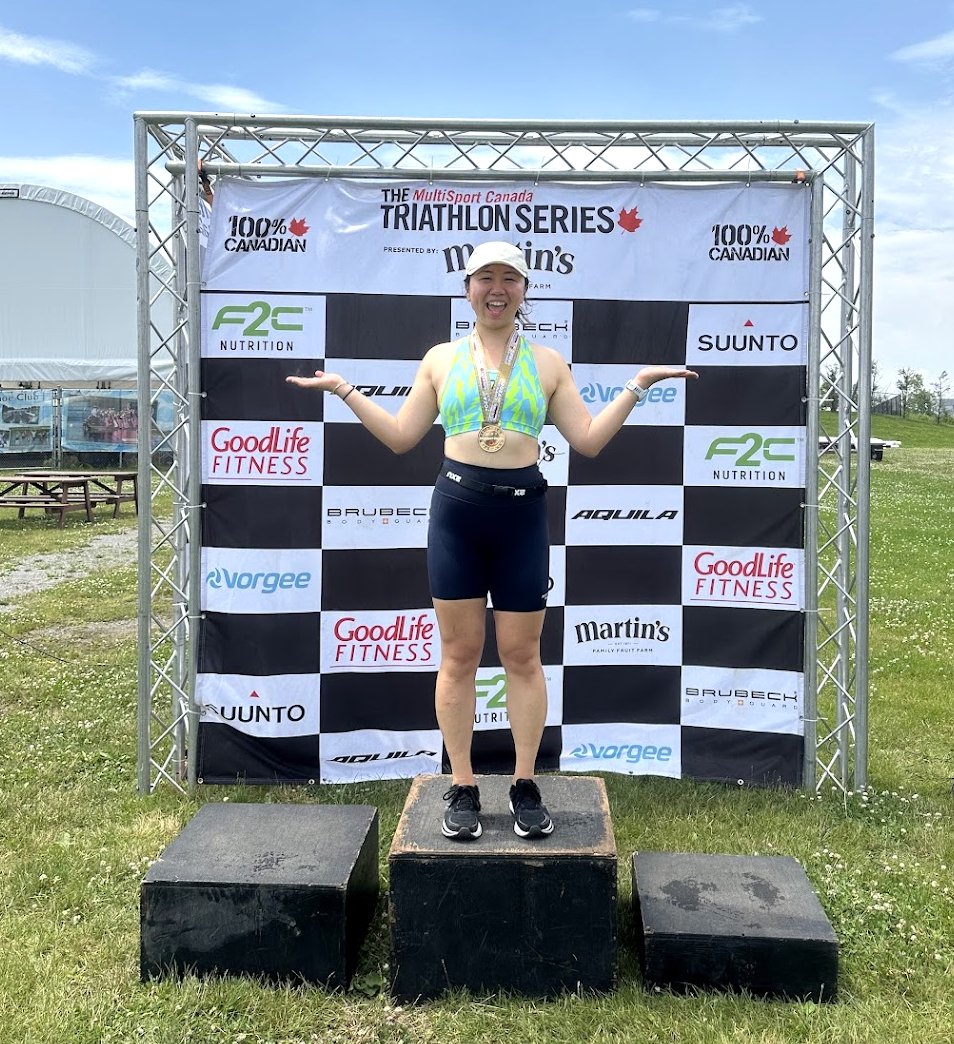 I came 1st 🥇 in the 30-34 age category at the Welland Long Course Triathlon!

Here's what training in extreme sports taught me about business and life: 

1. Don't get discouraged by a lack of short-term results. Good things take time.

In the last six months since I started
