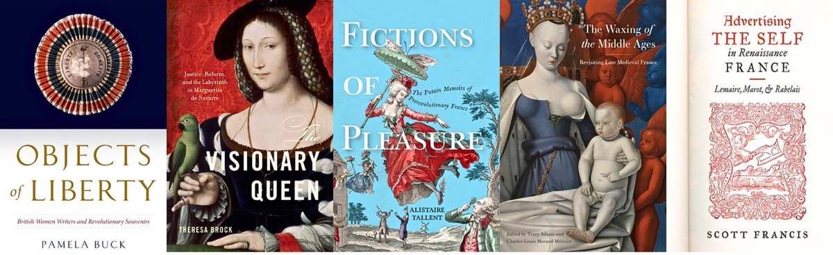 UDelPress's tweet photo. The @french_studies #SFSStirling2024 is happening now! And whether or not you are at @StirUni, you can still take a look at all the new & forthcoming titles in #FrenchStudies from the @UDelPress + place online orders here: https://t.co/dGhpVaoEub. c'est merveilleux! cc: @SEMSFUK https://t.co/5YaKMKMPvr