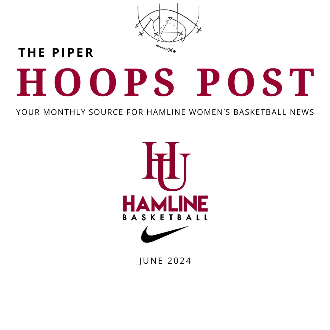 🚨 June Edition Release! 👀

“The Piper Hoops Post,” your source for the most recent Hamline Women’s Basketball News is now live &amp; ready for your viewing pleasure! 📰🚀

Click Here To View 👉 bit.ly/3W1gzyH

#goHU