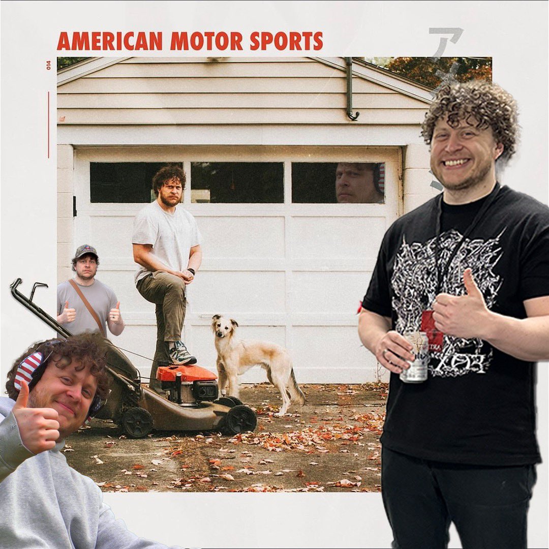 BilmuriTweets's tweet image. AMERICAN MOTOR SPORTS IS OUT NOW!!!! 🇺🇸🗿🌽 What’s everybody’s favorite song??? COMMENT BELOW!!!