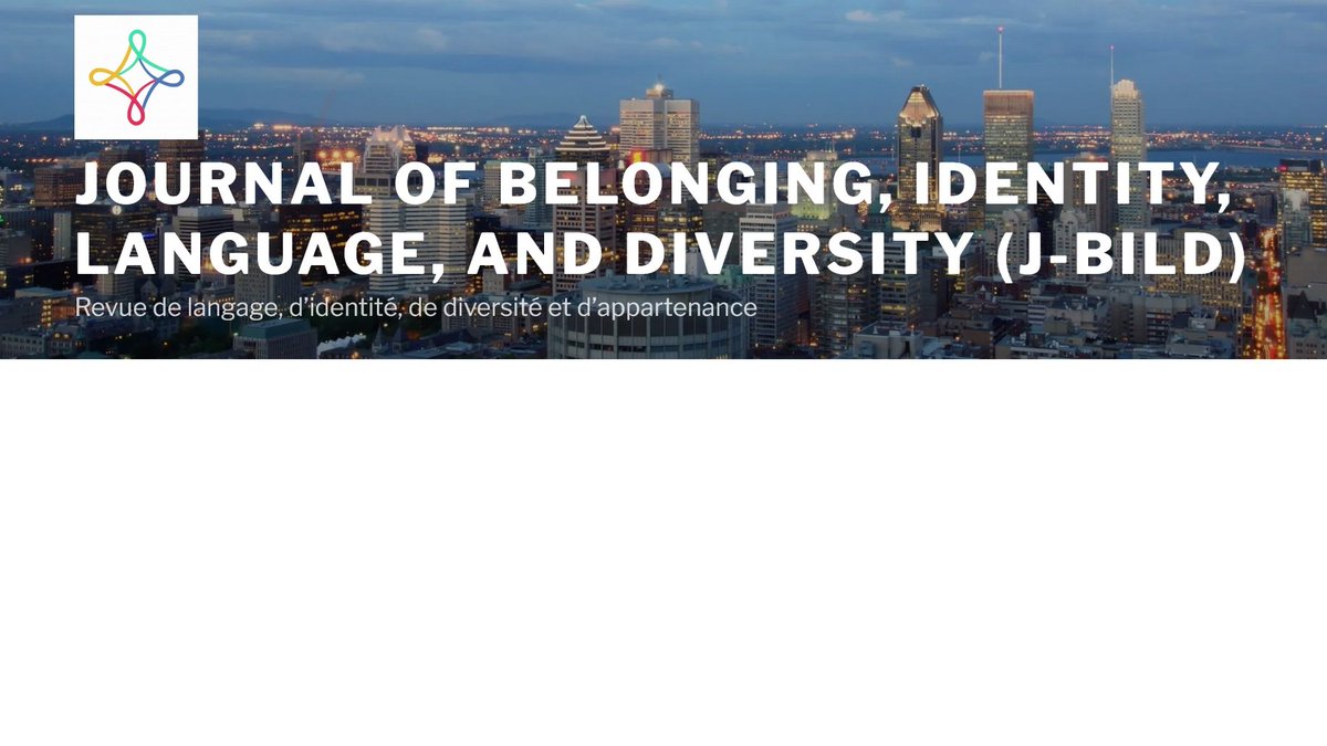 New article examines "what's your real name?" and other trying-to-be-polite-but-actually-racist Qs
Karen Pennesi (2024) “I get asked that all the time”: Confronting Polite, White Canadians and the Politics of Belonging in Obligatory Interrogations. 

bild-lida.ca/journal/volume…