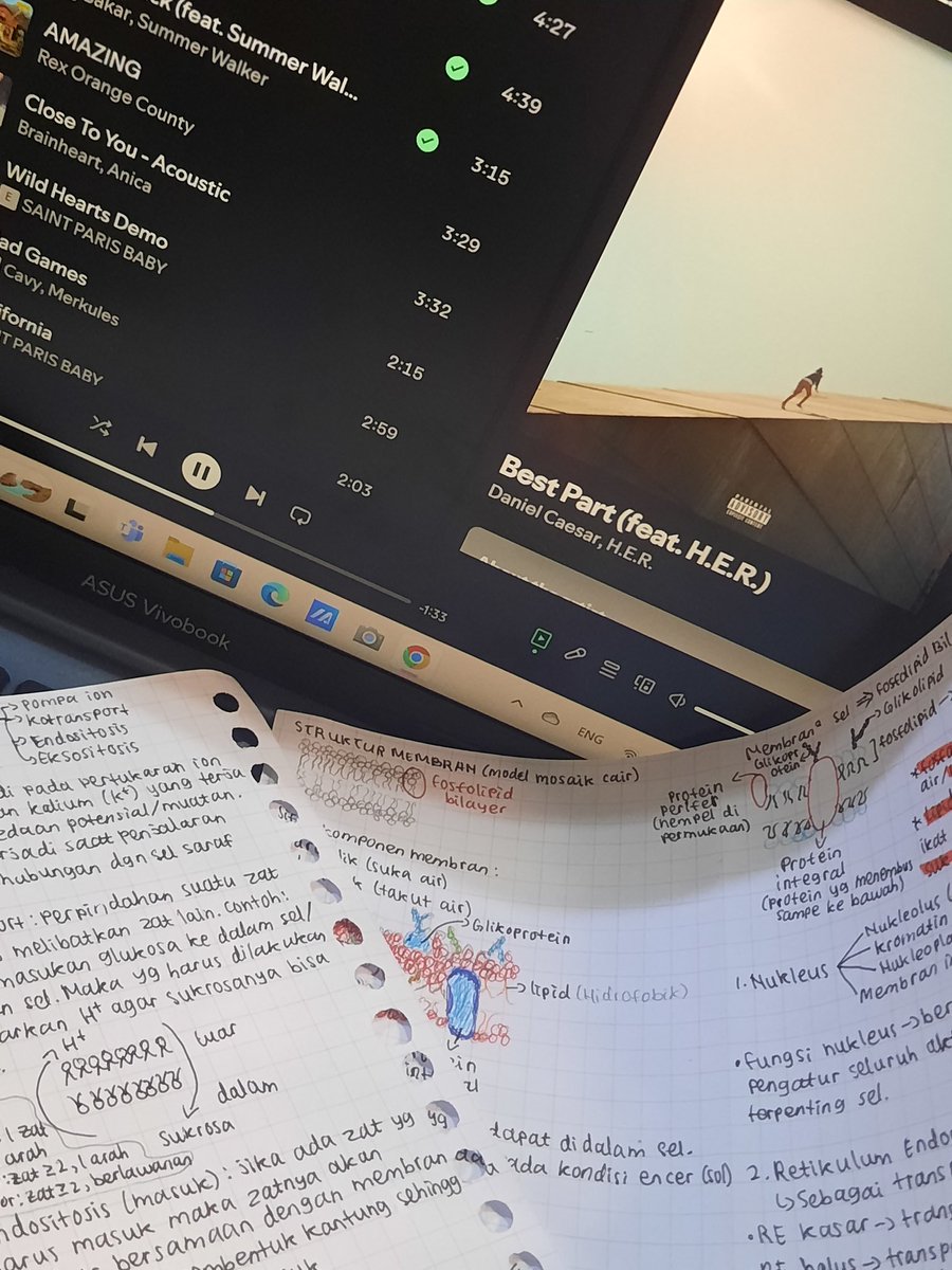 lilstudy_'s tweet photo. ˖◛⁺ ⑅ ♡ 28 06 24 ♡ ⑅ ⁺◛˖
ᯓ ᡣ𐭩 haloo, hari ini aku mulai nyicil materi kelas 11 tentang sel nih!

btw aku udah lama bgt ya ga ngetwit wkwk 🙇‍♀️ https://t.co/gNA4Cc1L7f