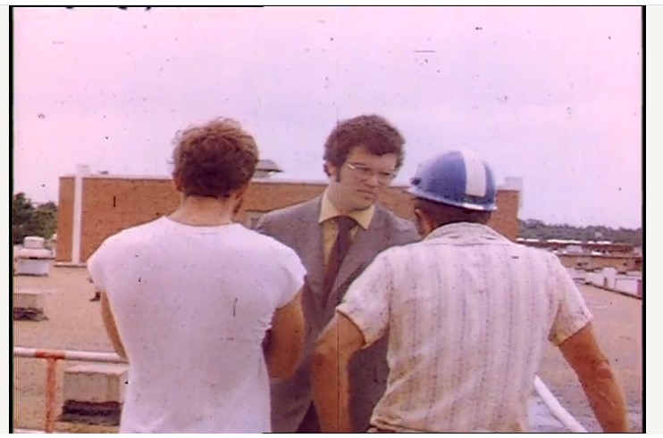 Transcribing the truly historic piece of film today. The first ever TV interview of Pascagoula abductees Parker &amp; Hickson by broadcast journalist Mr Van Payne.  Pic copyright Mr Van Payne. #ufotwitter <a href="/g_knapp/">George Knapp</a> <a href="/joerogan/">Joe Rogan</a> <a href="/NewsNation/">NewsNation</a>