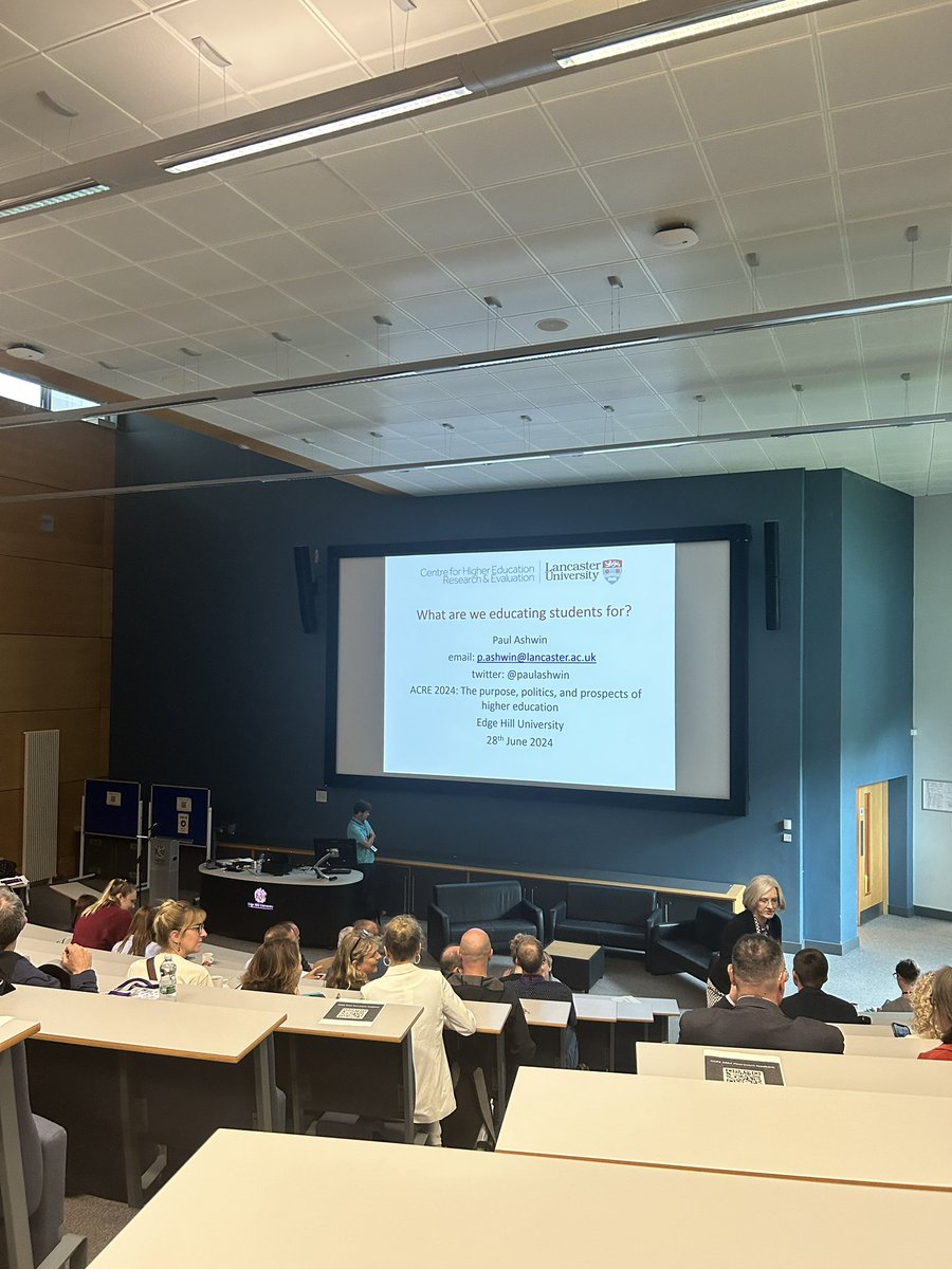 Miss_MJ_Davis's tweet photo. “When we take knowledge out of skills, they become meaningless”. Brilliant words of Professor Paul Ashwin @paulashwin #ACRE24 https://t.co/PvvgSfzmV0