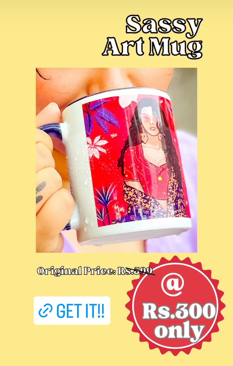 PoulsofArt's tweet photo. Another Friday, Another Friday Sale 🌟

This Friday, avail exciting offers on our popular mugs! From Frida Rani mug, to Sassy art mug, we have all your favorites at discounted rates 🎀

Head to our Instagram DMs to place your order!  

https://t.co/y6HBgWZMQd https://t.co/sh2ljEIZCM