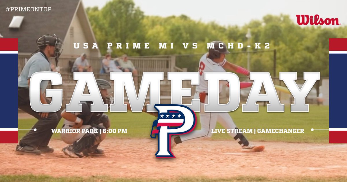 Midland North 17U (@midlandnorth17u) on Twitter photo GAMEDAY
🆚 @MCHD17U_Kuch
📍 <a href="/PrepBaseballMI/">Prep Baseball Michigan</a>
🏟️ Warrior Park
⏰ 6:00PM
📺📈 tinyurl.com/UsaPrimeNahtyg…
SP: <a href="/Bryceong_/">Bryce Ong</a>
RP: <a href="/QuinnLewisBSBL/">Quinn Lewis</a> & <a href="/EvanDempsey12/">Evan Dempsey</a> GAMEDAY
🆚 @MCHD17U_Kuch
📍 <a href="/PrepBaseballMI/">Prep Baseball Michigan</a>
🏟️ Warrior Park
⏰ 6:00PM
📺📈 tinyurl.com/UsaPrimeNahtyg…
SP: <a href="/Bryceong_/">Bryce Ong</a>
RP: <a href="/QuinnLewisBSBL/">Quinn Lewis</a> & <a href="/EvanDempsey12/">Evan Dempsey</a>