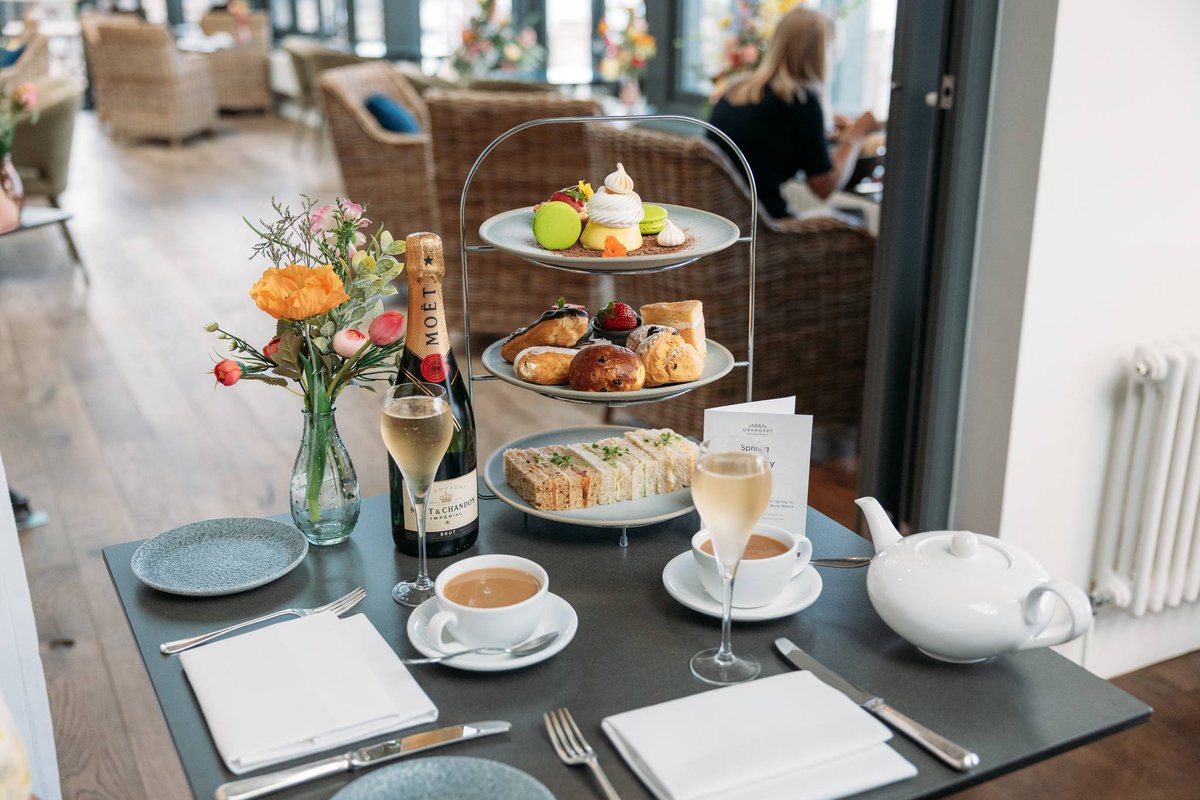 Happy #NationalCreamTeaDay to all our followers! We're lucky to have an incredible pastry team - Simon, Jason, Nick and Erin - who create the most delicious scones at the estate. Our top tip when serving a Cream Tea? The bigger the dollop of Cornish clotted cream, the better!