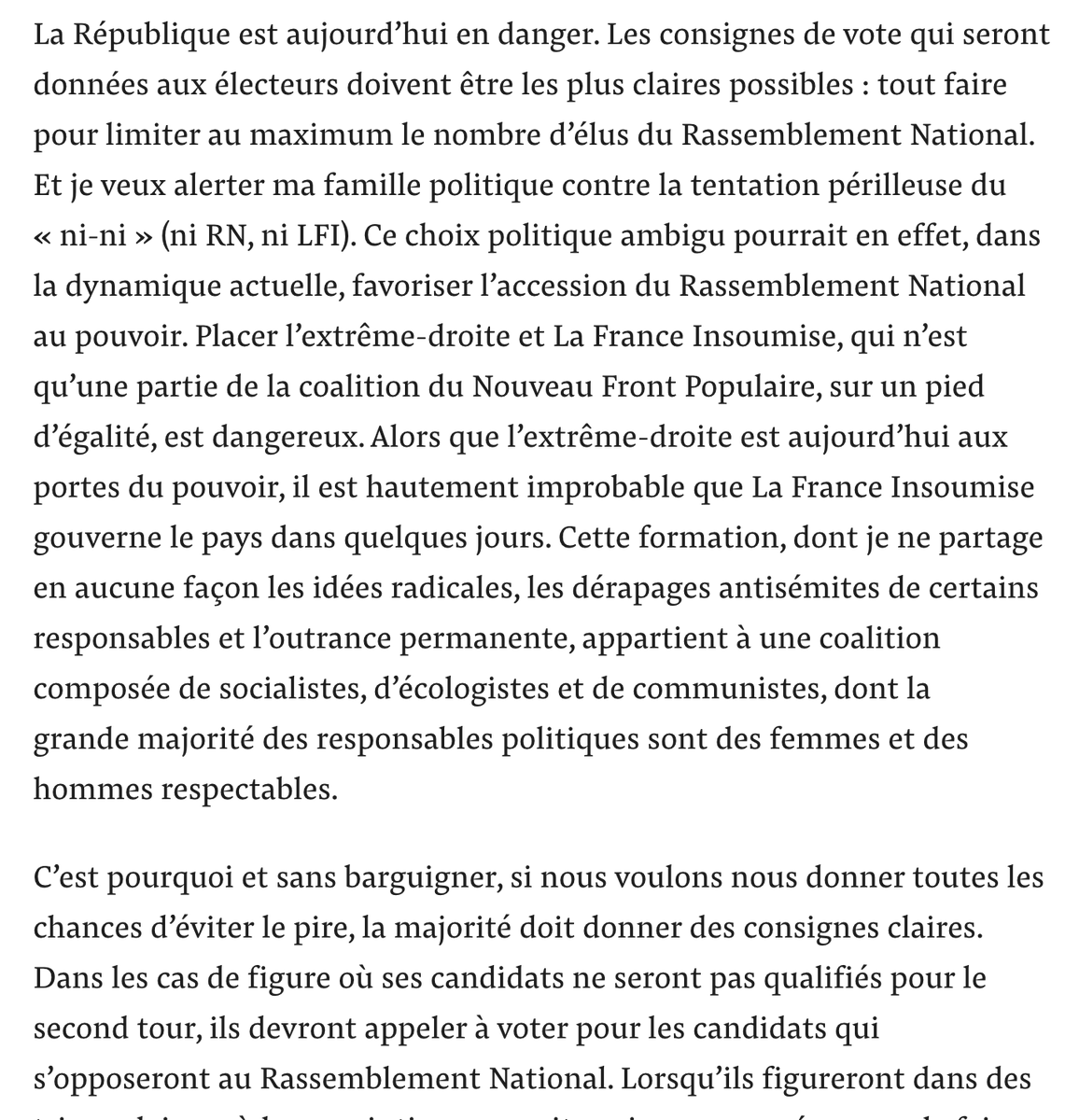 Philippe Grangeon, cofondateur d'EnMarche et ancien conseiller d'E. Macron, a lui aussi compris les enjeux. Il prévient sa"famille politique contre la tentation périlleuse" du #NiNi. 
blogs.mediapart.fr/philippe-grang…