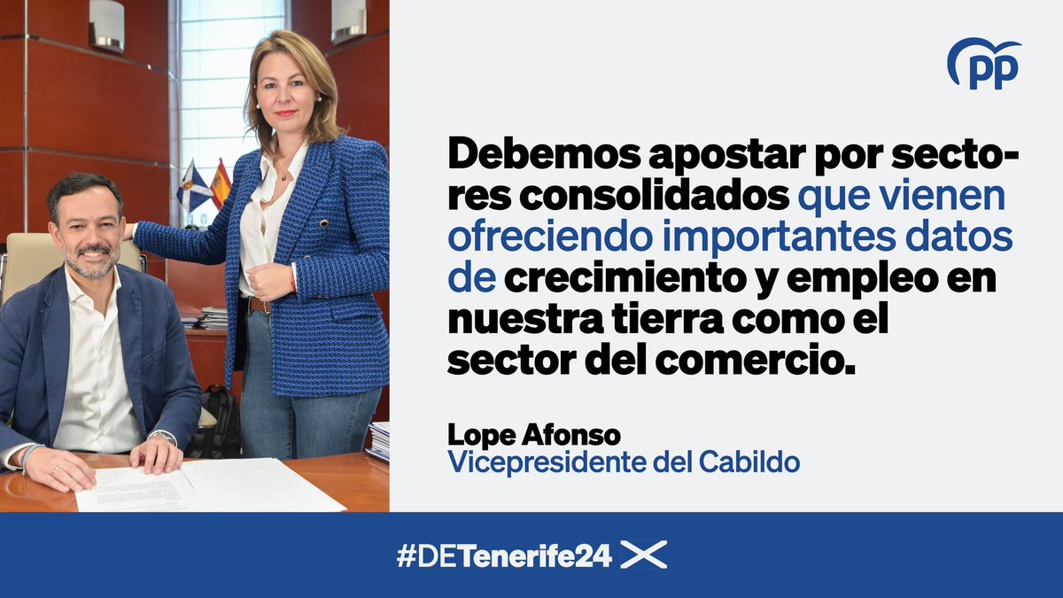 📊 Los autónomos y empresas tienen el apoyo del gobierno insular. 

La apuesta por el comercio de la isla activa el crecimiento y el empleo de Tenerife.

#ActivaTenerife #DETenerife24🏴󠁧󠁢󠁳󠁣󠁴󠁿