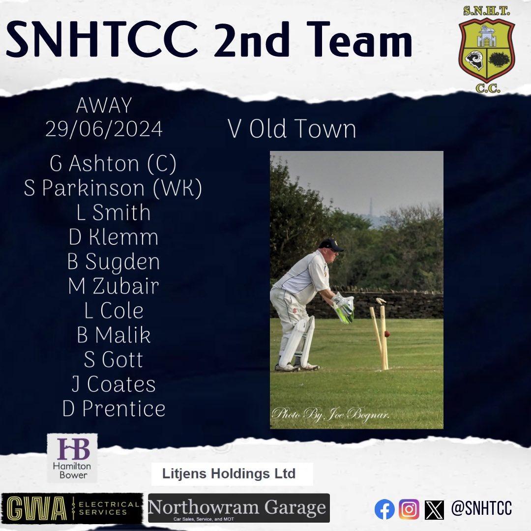 Shelf Northowram Hedge Top CC (@snhtcc) on Twitter photo Teams for this weekends league fixtures!
1st team welcome <a href="/IllingworthCC/">Illingworth St Mary’s CC</a> to Hedgetop.
2nds travel to <a href="/old_towncc/">Old Town CC</a>
#UptheHedgetop🏏 Teams for this weekends league fixtures!
1st team welcome <a href="/IllingworthCC/">Illingworth St Mary’s CC</a> to Hedgetop.
2nds travel to <a href="/old_towncc/">Old Town CC</a>
#UptheHedgetop🏏