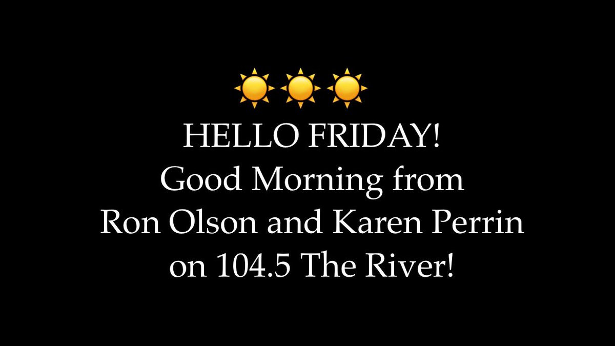 1045theriver's tweet photo. #GoodMorning #Memphis #Radio #AudacyApp #AlmostTheWeekend https://t.co/0dFModE5bY