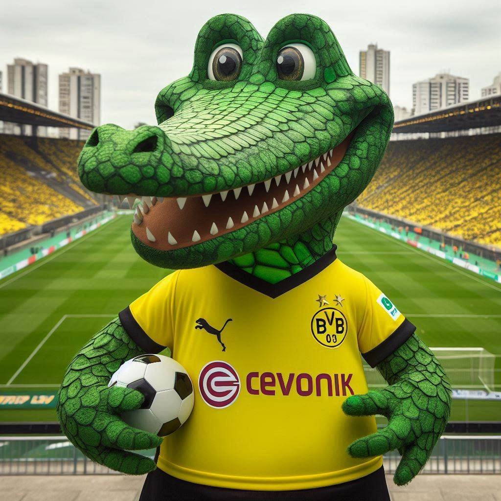 griesl's tweet photo. Nein, #BVB #Dortmund würde niemals anderen Mannschaften die Spieler wegkaufen. Das macht nur der #fcbayern. #VFB Vlt. habe ich eine Idee für ein neues Dortmund-Maskottchen. https://t.co/ybi2lTNtii