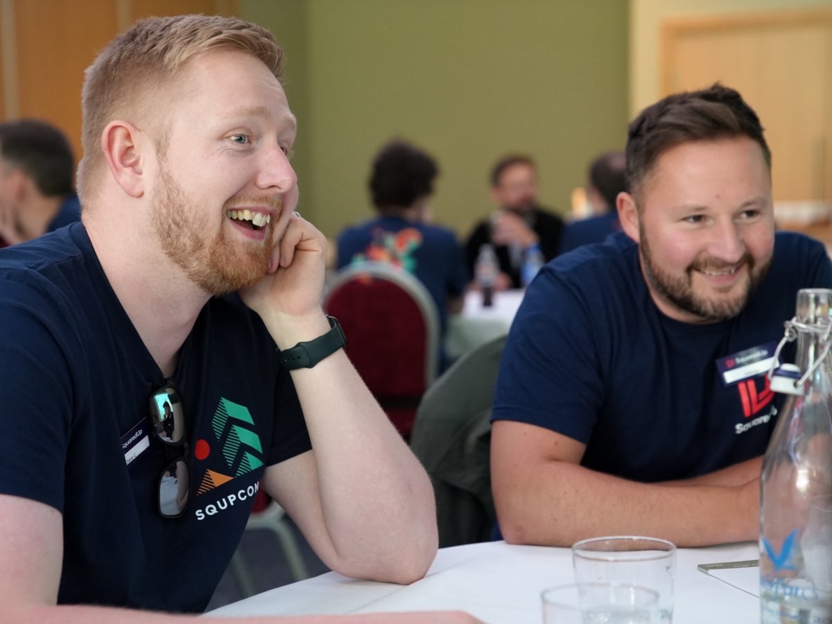 squared_up's tweet photo. Our annual company conference #SQUPCON last week was a blast! As a remote-first company it was a precious opportunity to get together as a team across the UK, the US and India. 

Big up to the organizing committee for doing a smashing job. We look forward to the next one 🙌 https://t.co/1vXDu8kNs2