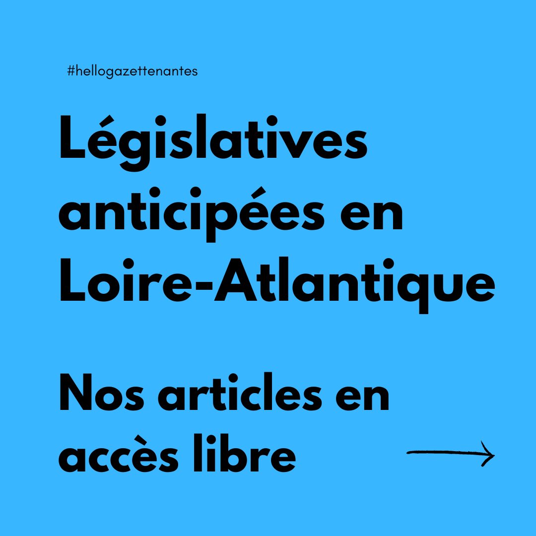 hello_gazette's tweet photo. [#Législatives 2024] Nos articles en accès libre sur https://t.co/8sHBJDt8Vx #loireatlantique https://t.co/Kqb26LX67Q