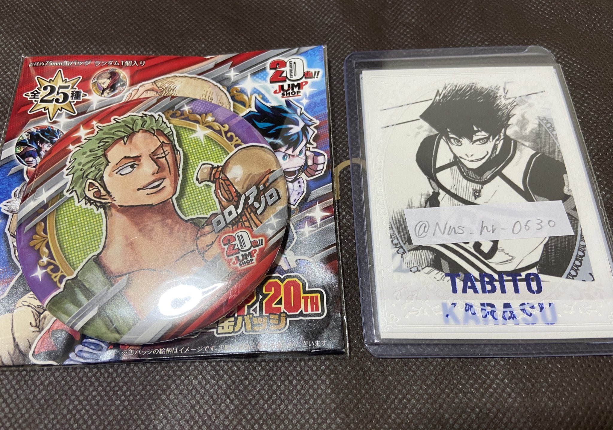 ワンピース onepiece オールスター缶バッジ ゾロ 20個