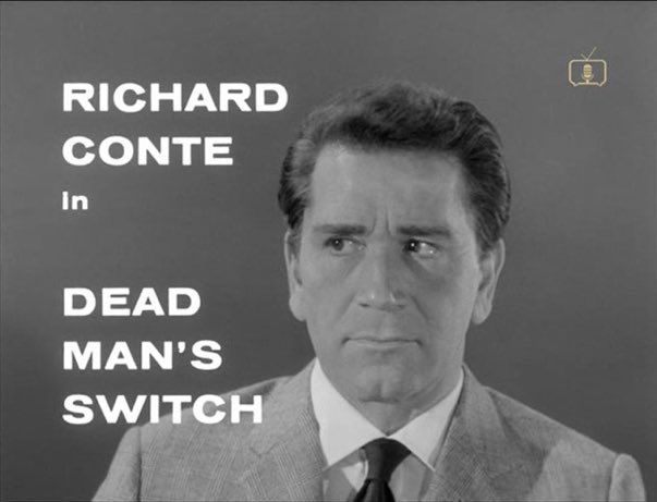SaveRedlandLibr's tweet photo. 12:30pm TODAY on @TalkingPicsTV

From 1959, Ep 8 of #Detective series📺 #TheFourJustMen “Dead Man's Switch” directed by #HarryWatt &amp; written by #WiltonSchiller 

Inspired by #EdgarWallace novel📖

🌟#RichardConte #RichardPasco #BillNagy #MaryBarclay #RobertHenderson #GordonTanner https://t.co/VKoCPXSbS9