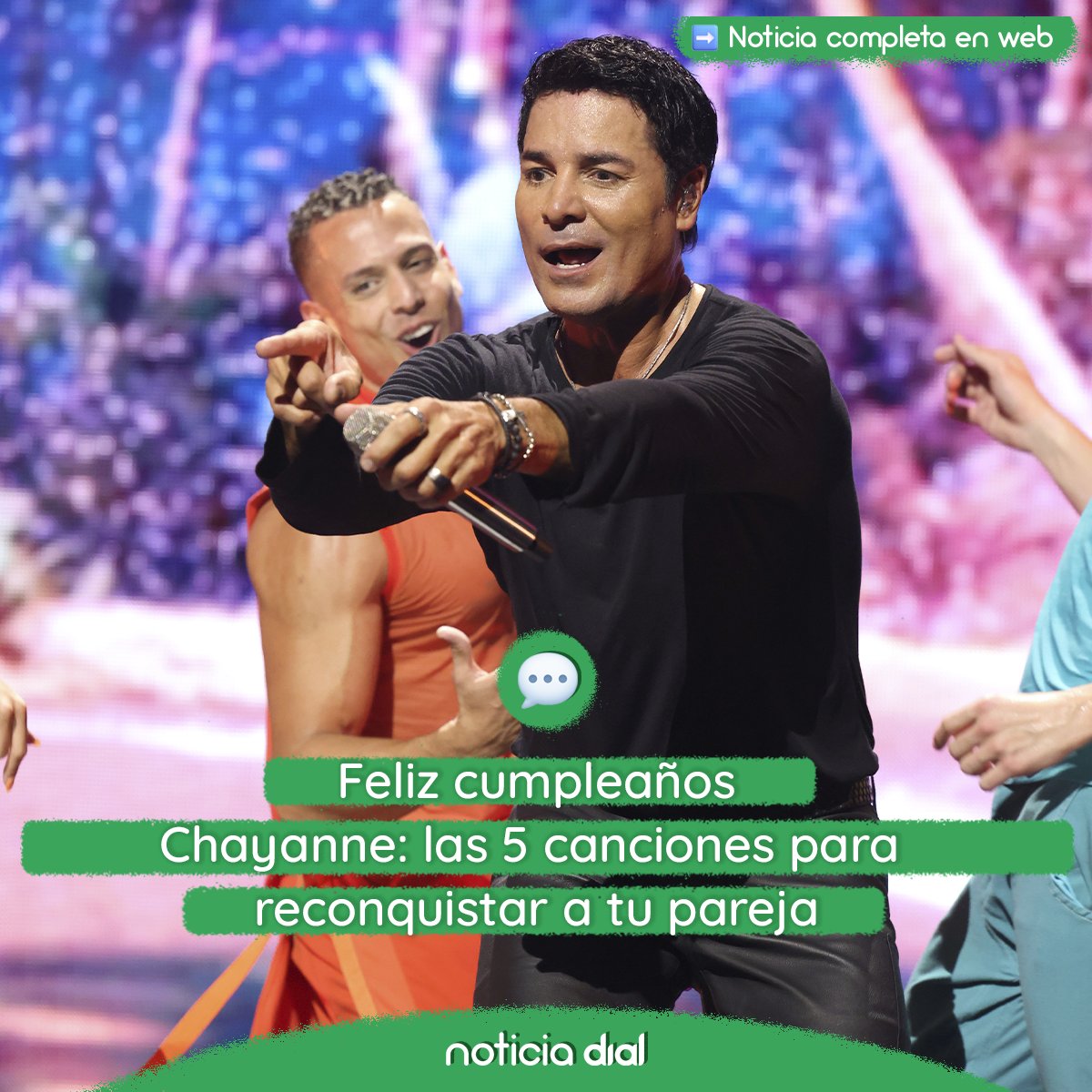 Cadena_Dial's tweet photo. FELIZZZ CUUMPLE 🎉
Chayanne cumple 56 años: canciones para reconquistar a tu pareja 

🔗https://t.co/zLc3HDZYxK https://t.co/aHj8VRNapl