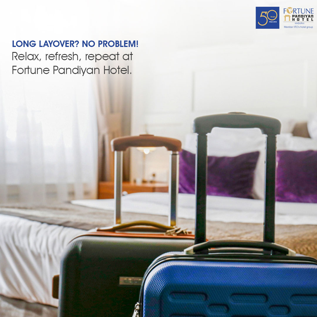 FortunePandyan's tweet photo. Long Layover? No Problem
Relax, refresh, and repeat at Fortune Pandiyan Hotel.

🌐https://t.co/IiFx4D2uml
.
.
#FortunePandiyan #HotelFortunePandiyan #FortunePandiyanMadurai #Madurai #ITCHotels #GYM #OrchidRestaurant #ThePastryShop #HotelAccommodation #Hotel #relax #stay https://t.co/JQHgcsZy2I