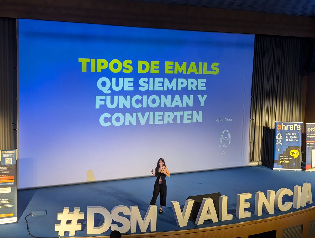 📩 Hora del email con <a href="/MilaCocop/">Mila Coco</a> #DSMValencia