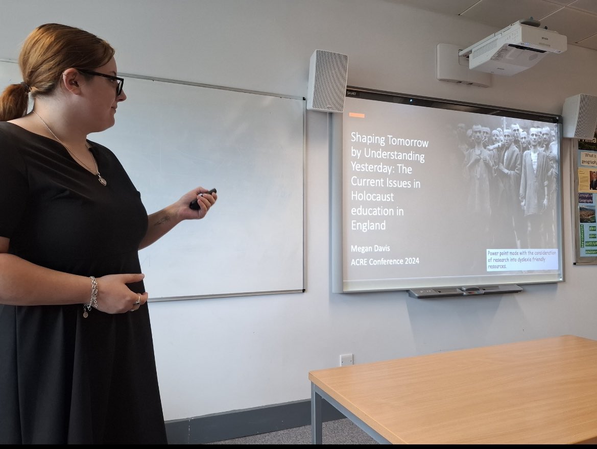Miss_MJ_Davis's tweet photo. Wow. Had the best time presenting my research at #ACRE24 thank you for having me @EHU_FOE https://t.co/Q0g20fAJSx