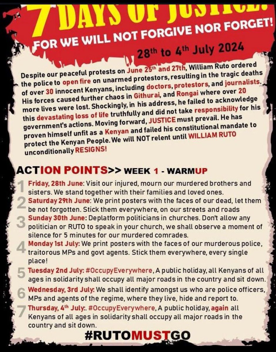 Looks like It’s not over yet.

#RutoMustGo