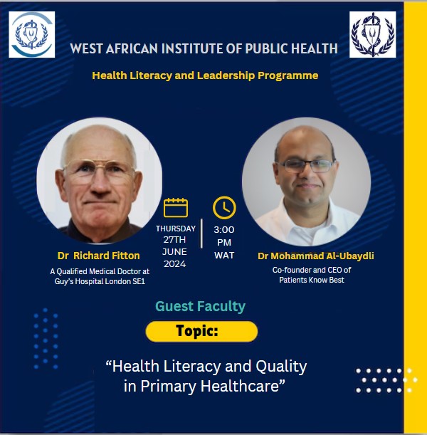 iamdebeschino's tweet photo. Yesterday's session at HLLP delved into the crucial topic of Health Literacy and Quality in Primary Healthcare with expert insights from Dr. Richard Fitton and Mohammad Al-Ubaydli.
@TheWaaph
@Waaph_Advocate
#YPPH24 #HLLP #HLLP24 #UHC #WAIPH #healthliteracy #healthadvocates https://t.co/5gfzaxElcm