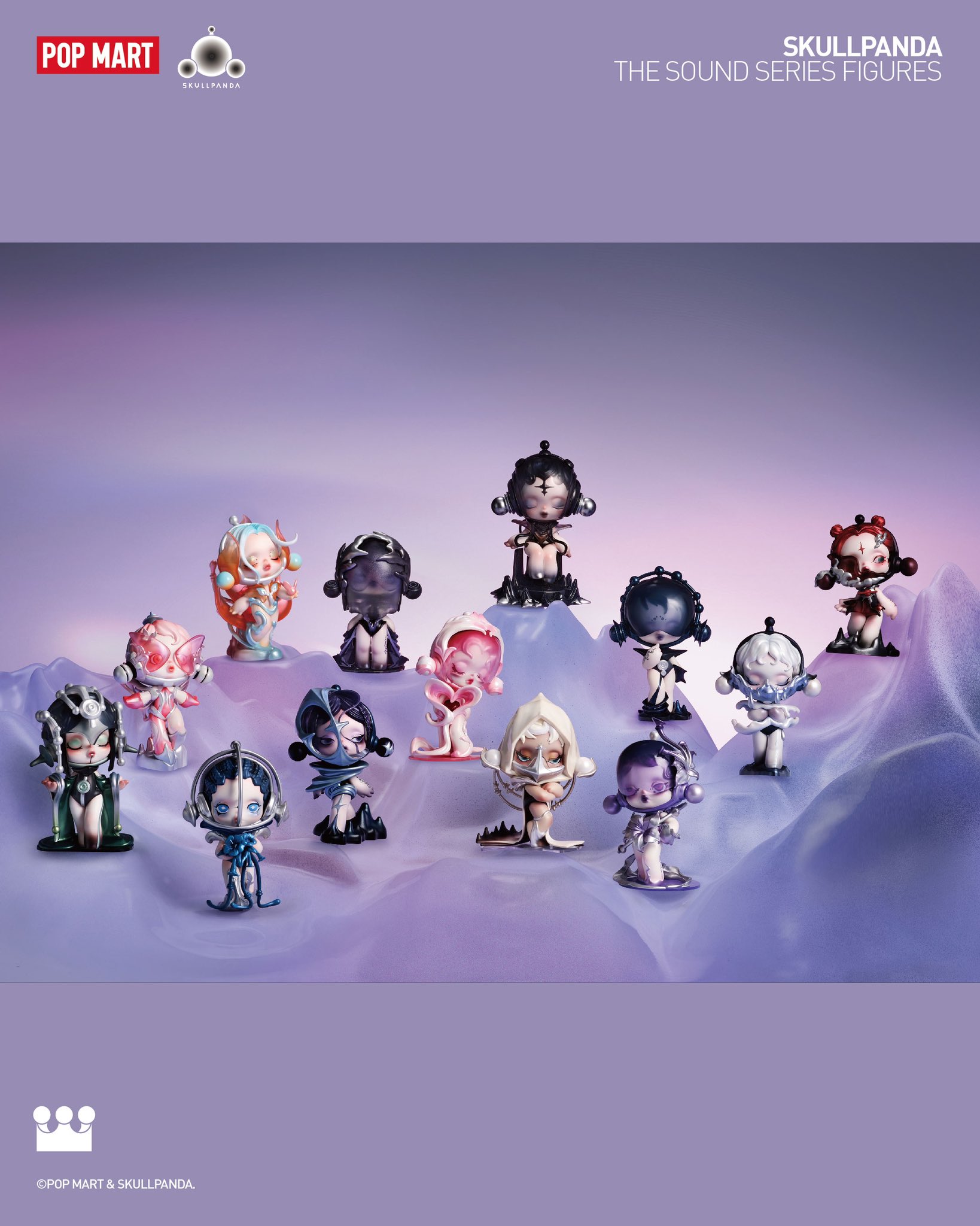 Popmart x Skullpanda The Sound アソートボックス「たっぷり