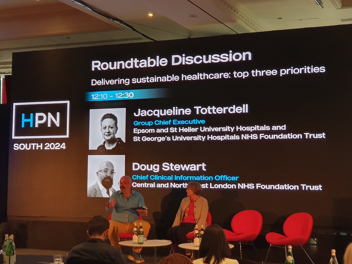 Rachel Addy π (@readdyuk) on Twitter photo Day 2 of HPN South. Great fireside chat between <a href="/TotterdellJac/">Jac Totterdell</a> and <a href="/_DougStewart/">Doug Stewart</a> around the need for digital to have clinicians at the heart so it works for staff and patients alike. Day 2 of HPN South. Great fireside chat between <a href="/TotterdellJac/">Jac Totterdell</a> and <a href="/_DougStewart/">Doug Stewart</a> around the need for digital to have clinicians at the heart so it works for staff and patients alike.
