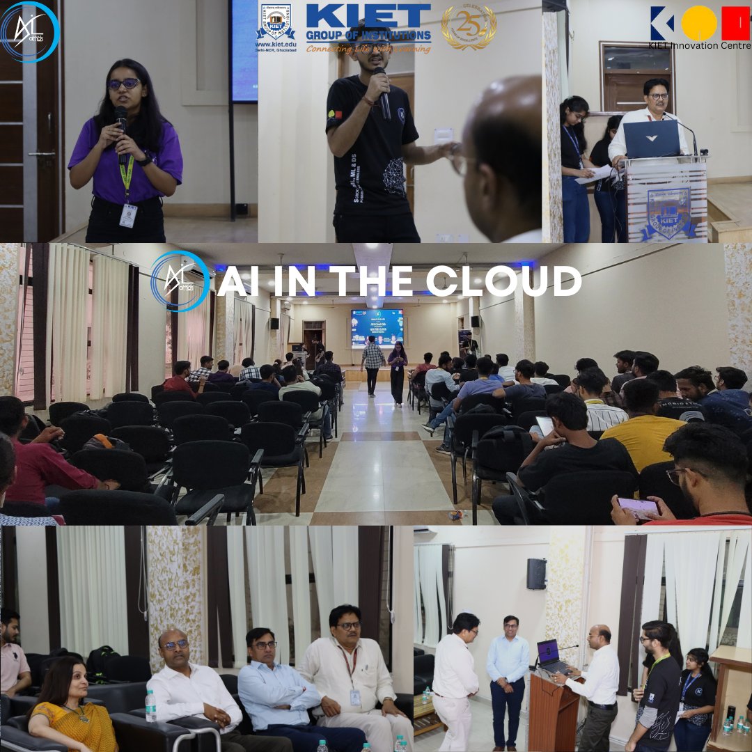 Kiet_edu's tweet image. School of #AI, #ML and #Data_Science, #KIET_Innovation_Centre launched the 14th #AWS_Cloud_Club of India with an 
#expert_session - &quot;#AI_in_the_Cloud&quot; on June 21.

#kiet_group_of_institutions #KIETGZB #kietengineeringcollege #KIET #AKTU #AICTE  
#AWS #SchoolOfAIMLDS