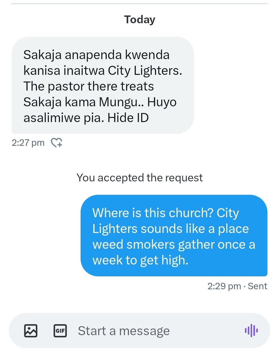 Some of these churches lakini...