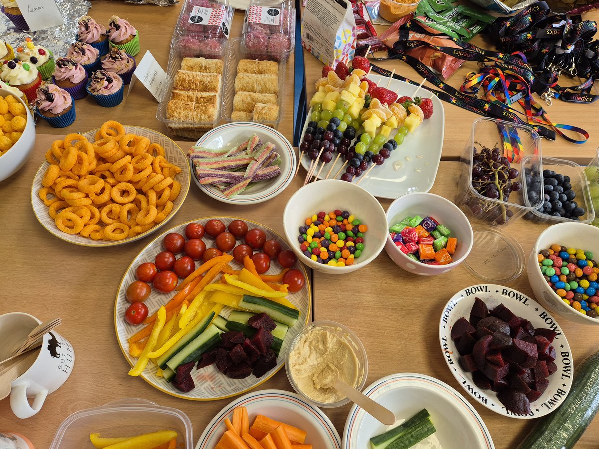 Today our Med Centre is celebrating #pride &amp; 1 yr since our gold <a href="/prideinpractice/">Pride in Practice 🏳️‍🌈</a>  award, working well towards our next award. #EveryoneIsWelcomeHere <a href="/DMS_DPHC_Comd/">Commander Defence Primary Healthcare</a> <a href="/DMS_MilMed/">Defence Medical Services</a> <a href="/RAFMedicWO/">RAF Medic Profession Advisor</a> <a href="/RAFMedServices/">RAF Medical Services</a> <a href="/RAFBrizeNorton/">RAF Brize Norton</a> <a href="/rafacaduceus/">RAFA Caduceus Branch</a>