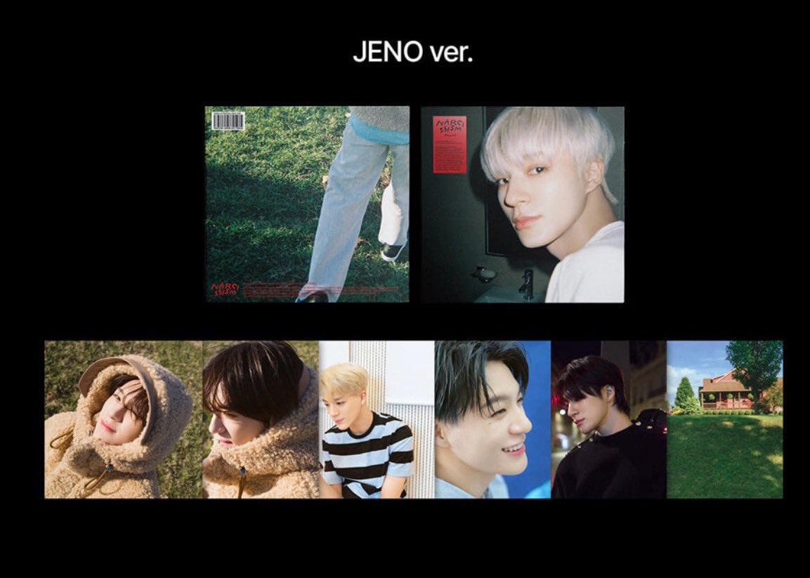 NCT DREAM NARCISSISM LPポスター マーク NCT JAEMIN - [NARCISSISM