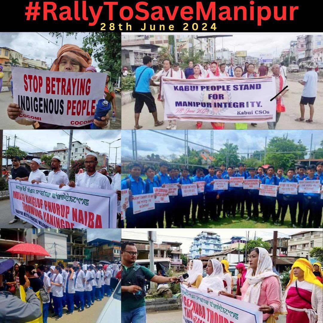 Indigenous People: Save Manipur!!
"We’ll fight for our state, we’ll die for our state!"
Illegal Immigrants: We want a Separate Administration/UT.
The demand for a UT by #Kuki #IllegalImmigrants exposes their destructive intentions
#ManipurFightsBack #KukiEngineeredManipurViolence