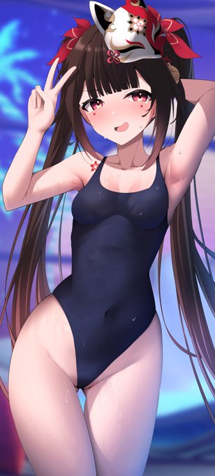 花火の水着撮影会📸
#Sparkle
#Honkaistarrail
#崩壊スターレイル 