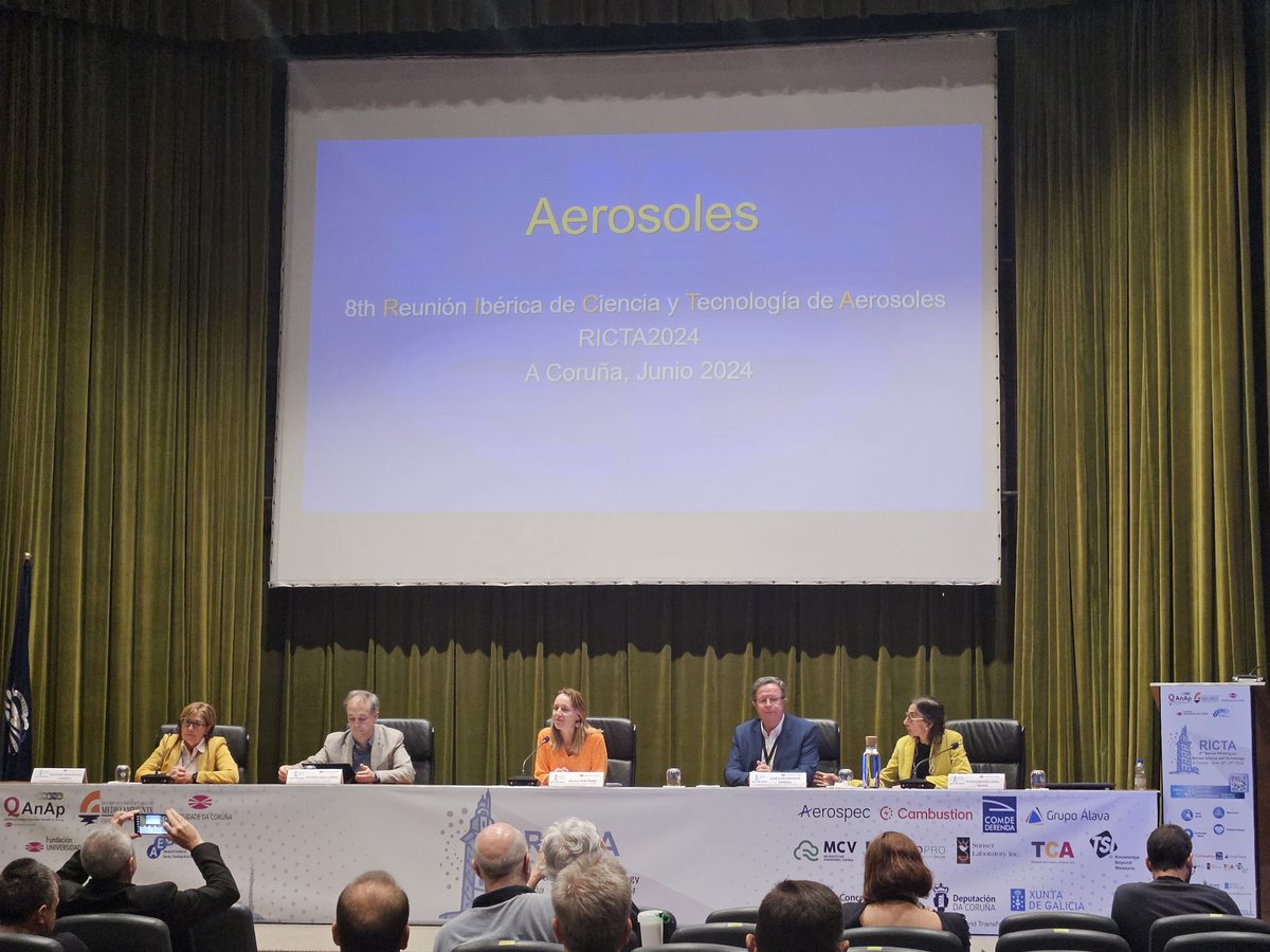 And now...
with great sorrow...🥲 but very happy to enjoy and share these days with you!! 🤗

⭐️The Closing Ceremony of <a href="/ricta_2024/">Ricta 2024</a> ⭐️
👏🏻👏🏼👏🏽👏🏾
🔵⚪️

#ricta2024 #ricta 
#aerosols #air #airquality 
#pollution 

<a href="/UDC_gal/">Universidade da Coruña</a>
<a href="/ConcelloCoruna/">Concello da Coruña</a> 
<a href="/Xunta/">Xunta de Galicia</a>